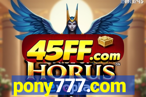 pony777.com